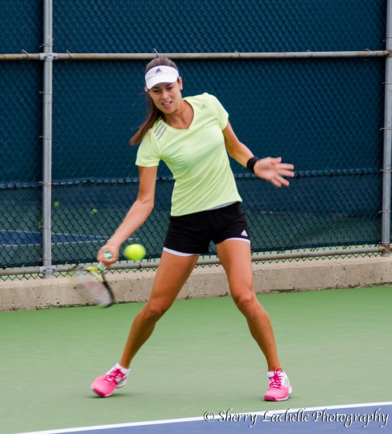 Ana Ivanovic practice (Image: Sherry Lachelle Photography)